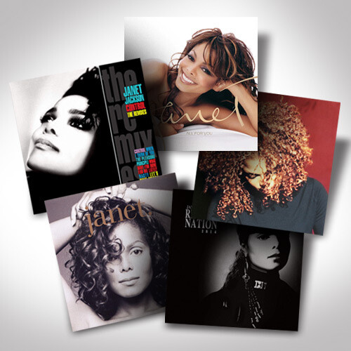 Janet Jackson Vinyl Bundle