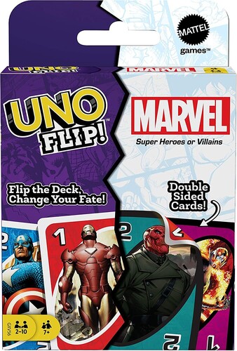 UNO FLIP MARVEL