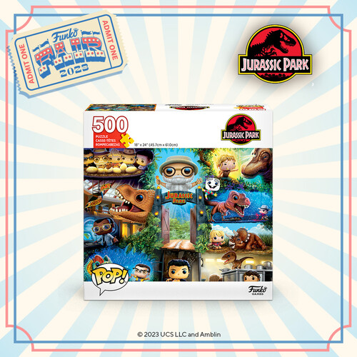 JURASSIC PARK - 500 PIECES|alliance entertainment