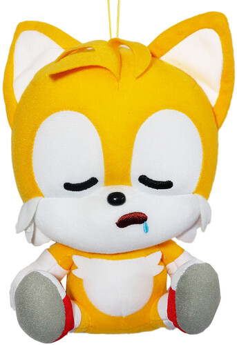 SONIC THE HEDGEHOG SD TAILS SLEEP SIT PLUSH 7 IN H