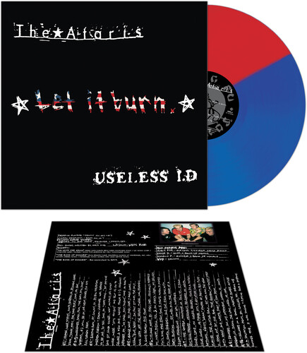 Ataris & Useless Id - Let It Burn - Red/Blue Split (Blue) [Colored Vinyl] (Red)