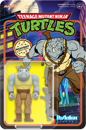 TMNT REACTION WAVE 8 - ROCKSTEADY (CARTOON)