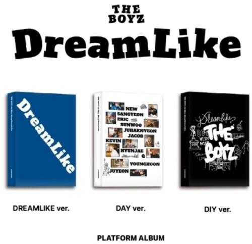 Boyz - Dreamlike - Platform Version - incl. Mini QR Card, Selfie Photocard + Official Photocard