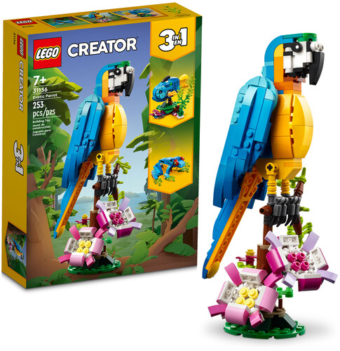 LEGO CREATOR EXOTIC PARROT 3 IN 1