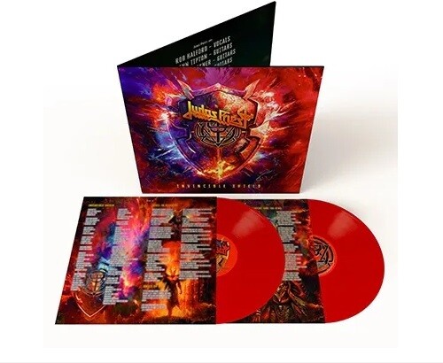 Judas Priest - Invincible Shield [Indie Exclusive Limited Edition Red 2LP]