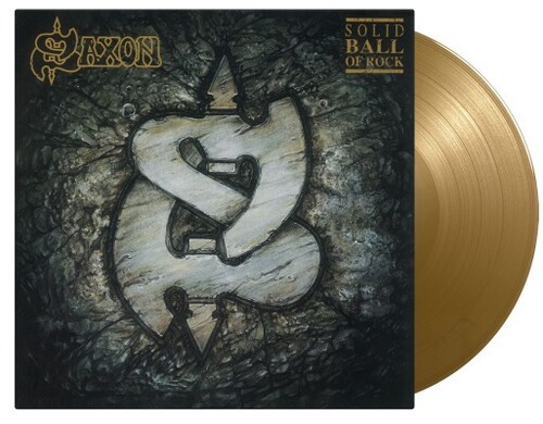 Saxon - Solid Ball Of Rock [Colored Vinyl] (Gol) [Limited Edition] [180 Gram] (Hol)