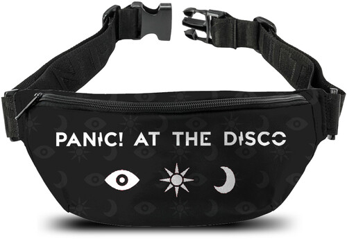 Rocksax - Panic! at The Disco - 3 Icons Logo - Bum Bag / Fanny Pack (Black)