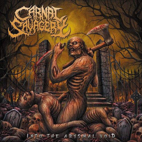 Carnal Savagery - Into The Abysmal Void [Colored Vinyl] [Clear Vinyl] [Limited Edition] (Ylw)