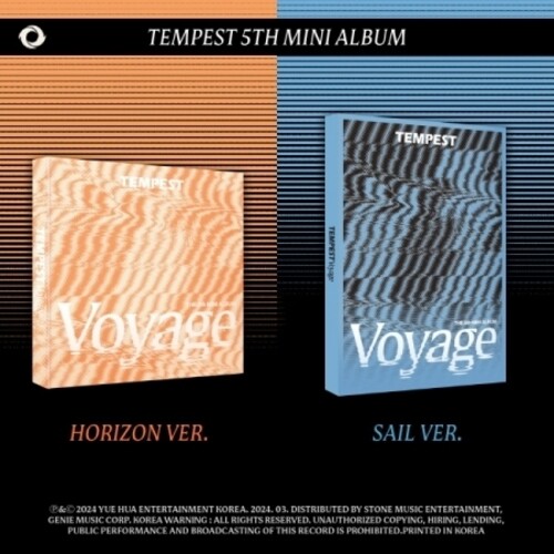 Tempest Voyage - Random Cover - incl. 84pg Photobook, 32pg Lyric Book, 21pc Postcard Set, Photocard (Unit), Photocard (Solo), Plintes Polaroid + Poster