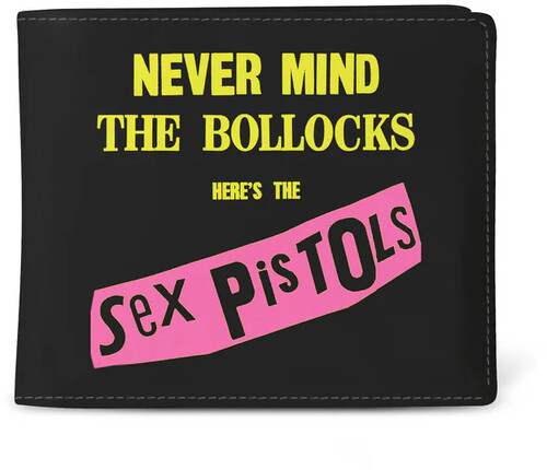 ROCKSAX SEX PISTOLS NEVER MIND BOLLOCKS WALLET BLK