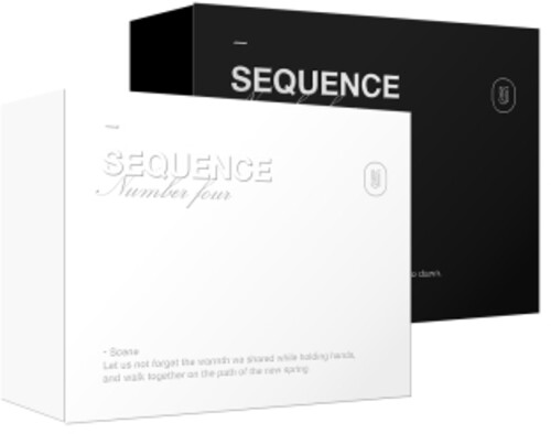 Sequence #4 - QR Card, Selfie Photocard, Photocard + 4 Fortune Cards [Import]