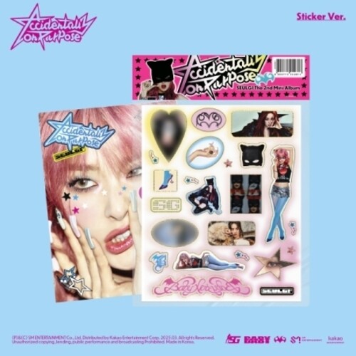 Accidentally On Purpose - Sticker Version - incl. Sticker Sheet, Postcard + Photocard