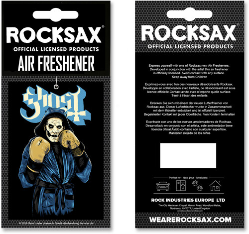 Rocksax - Ghost - Rite Here Logo - Air Freshener (Vanilla)