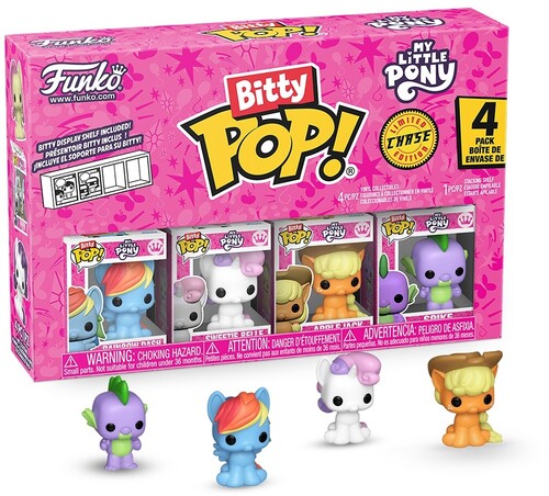 BITTY POP MY LITTLE PONY RAINBOW DASH 4 PACK