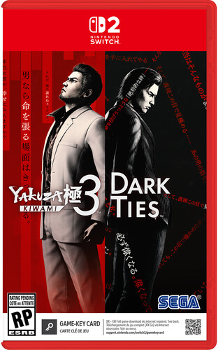 Yakuza Kiwami 3 & Dark Ties (Game-Key Card) for Nintendo Switch 2