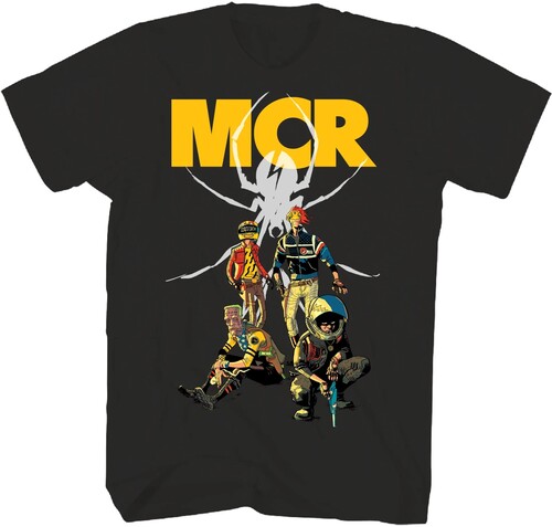 MY CHEMICAL ROMANCE KILL JOYS PIN UP TSHIRT LRG BK