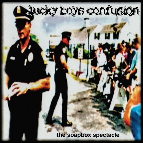 Lucky Boys Confusion - Soapbox Spectacle (10in) vinyl record cover