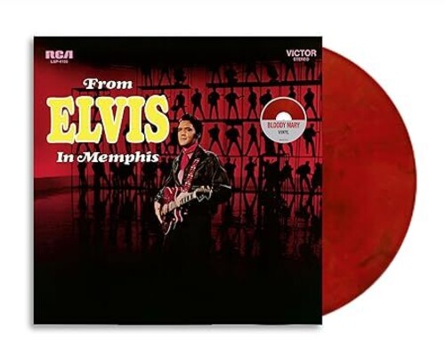 Elvis Presley - From Elvis In Memphis - Nad Red Black & White (Uk)