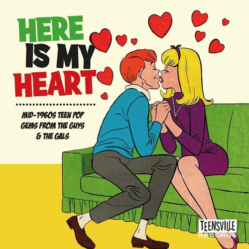 Here Is My Heart: Mid-1960s Teen Pop Gems From The - Here Is My Heart: Mid-1960s Teen Pop Gems From The vinyl record cover