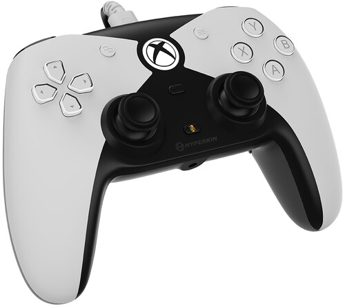 Xbox Accessory: Hyperkin The Competitor Wired Controller White - Compitable with PC - Officially Licensed by Xbox
