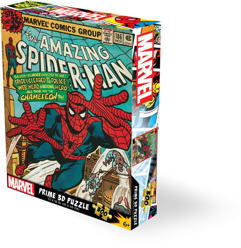 Marvel Comics The Amazing Spider-Man #186 contains 300pc 18x12 in 3D Lenticular Puzzle