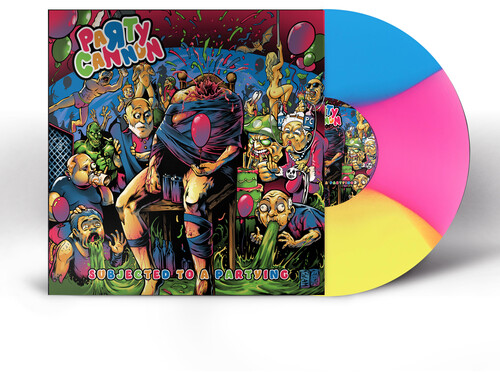 Party Cannon - Subjected To A Partying vinyl record cover