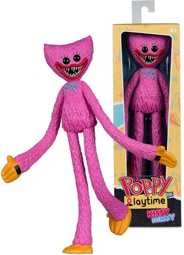 McFarlane Toys - Poppy Playtime - 12"" Kissy Missy (Smile) Bendable Figure