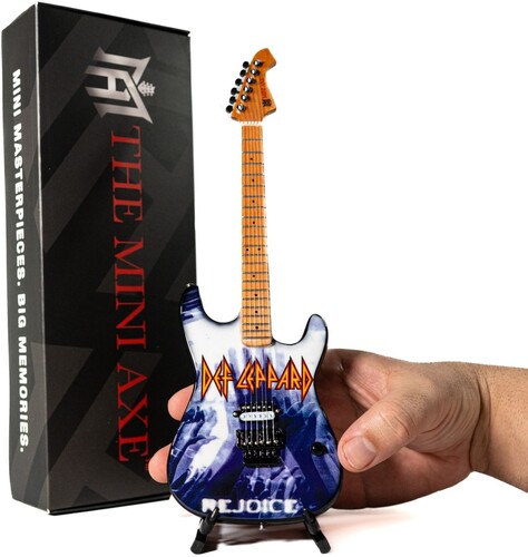 MINI AXE DEF LEPPARD REJOICE MINI GUITAR