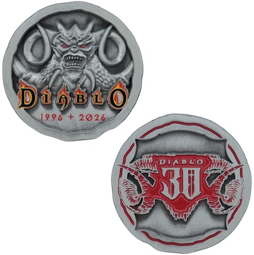 DIABLO LTD ED 30TH ANN PRESENTATION COIN