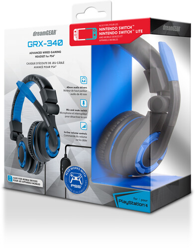 DREAMGEAR GRX-340 ADVANCED WIRED GAMING HEADSET