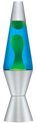 Lava 14.5'' - Yl/Bl/Sl Lava Lamp - Lava 14.5'' - Yellow/Blue/Silver Lava Lamp