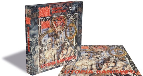 RockSaws - Napalm Death Utopia Banished (500 Piece Jigsaw Puzzle)