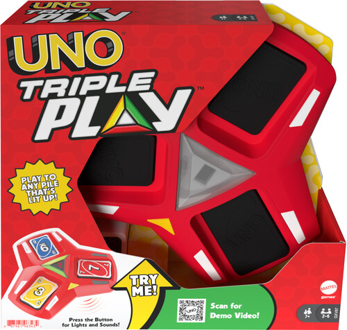 Uno - Mattel Games - UNO Triple Play
