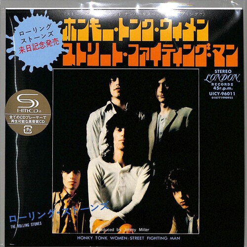 The Rolling Stones - Honky Tonk Women/ Street Fighting Man (SHM-CD) (7-inch Sleeve Packaging)