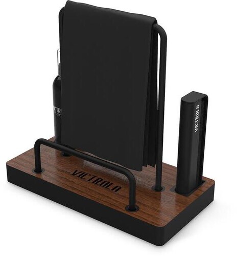 VICTROLA VA55ESP RECORD CLEANING RECORD STAND EXPR