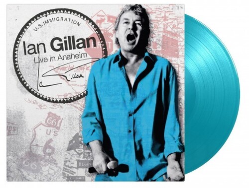 Ian Gillan - Live In Anaheim - Limited Gatefold, 180-Gram Turquoise Colored Vinyl