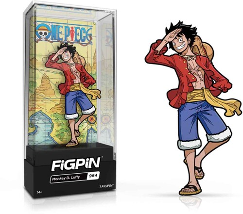 FIGPIN ONE PIECE MONKEY D. LUFFY ENAMEL PIN #964
