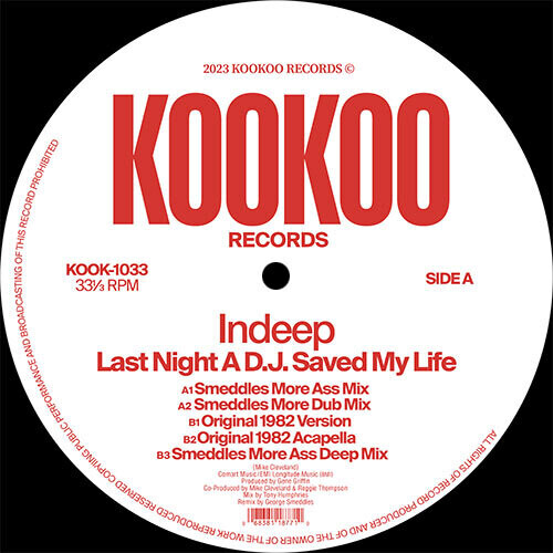 Last Night A D.J. Saved My Life (4 Mixes) Color Vinyl 160gm [Import]