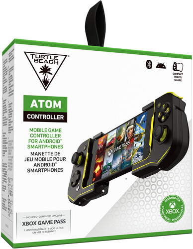 TB ANDRD ATOM GAME CONTROLLER - BLACK/ YELLOW