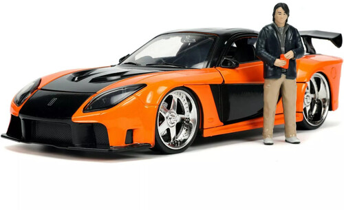 Jada Toys - 1:24 Fast & Furious 3 - Hollywood Rides - Mazda Rx7 with Han Figure