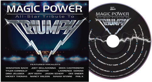 Triumph - Magic Power: All Star Tribute to Triumph vinyl record cover