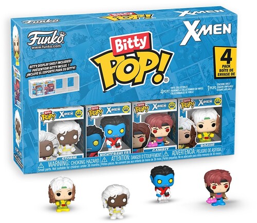 BITTY POP X MEN GAMBIT 4 PACK