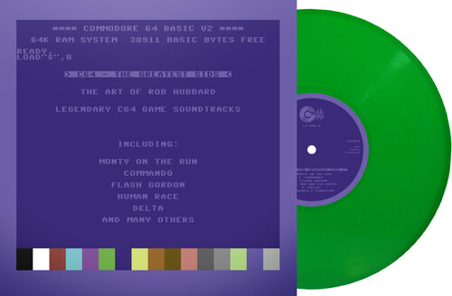 C64 Greatest Sids: The Art Of Rob Hubbard - Limited To 100 Handnumbered Edition (Light Green Vinyl)