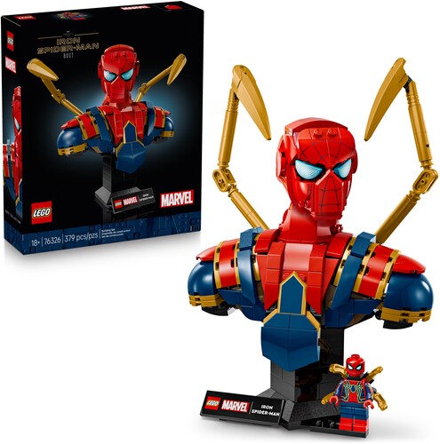 SUPER HEROES MARVEL IRON SPIDER MAN BUST