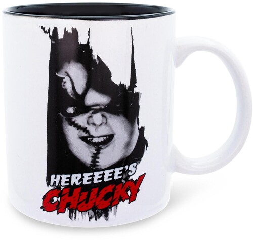 CHILD'S PLAY HERE'S CHUCKY CERAMIC MUG