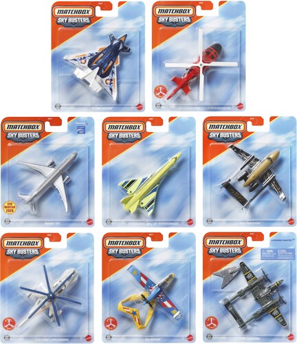Mattel - Matchbox Sky Busters 8-Piece H Assortment
