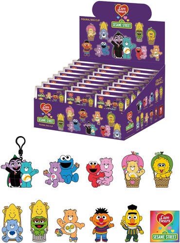 CARE BEARS X SESAME STREET S1 24PC 3D FOAM BAG CLI