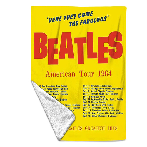 ROCKSAX BEATLES BLNK AMERICA TOUR YELLOW 50X60