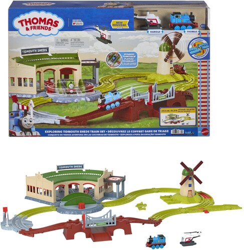 THOMAS & FRIENDS TIDMOUTH SHEDS PUSH ALONG TRACK