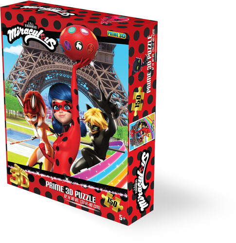 Miraculous Eiffel Tower 150pc 18x12 in 3D Lenticular Puzzle